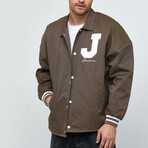 J Bomber Jacket // Brown (L)