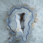 Genuine Agate Slice + Acrylic Display Stand v.4