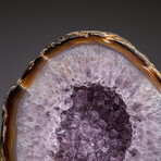 Genuine Agate Geode + Quartz Crystals v.5