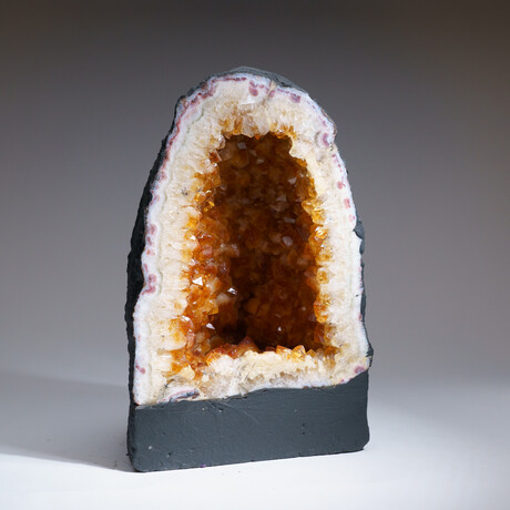 Genuine Natural Citrine Geode v.1