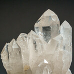 Genuine Natural Gem Quartz Crystal Cluster v.3