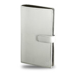 Liberte // Leather Diary Cover // White