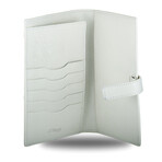 Liberte // Leather Diary Cover // White
