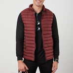 Colton Vest // Burgundy (Small)