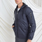 Manuel Raincoat // Navy Blue (Small)