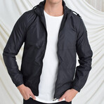 Chris Raincoat // Black (Small)