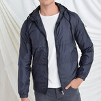 Manuel Raincoat // Navy Blue (Small)