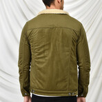 Ernest Coat // Olive Green (Small)