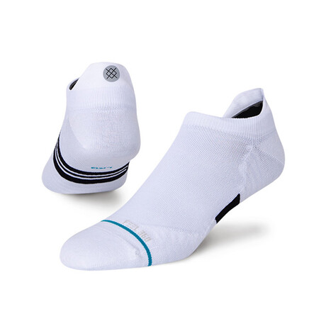 Speedwork Tab Socks // White (S)