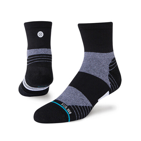 Pr Quarter Socks // Black (S)