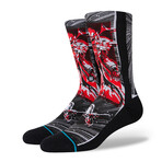 Manga Mando Socks // Black (M)