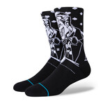 The Joker Socks // Black (L)