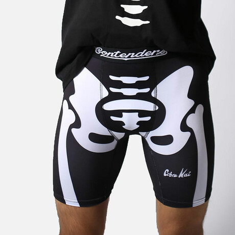 Cobra Kai Skeleton Brief // Black (Small)