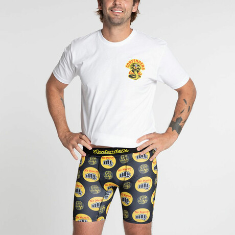 Cobra Kai No Mercy Brief // Black (Small)