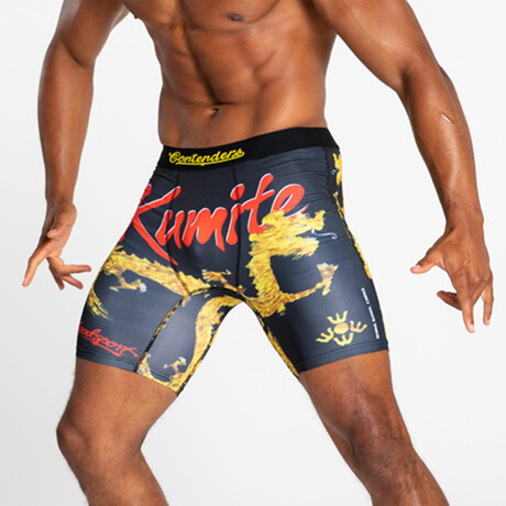 Bloodsport Kumite Gold Dragon Brief // Black (Small)
