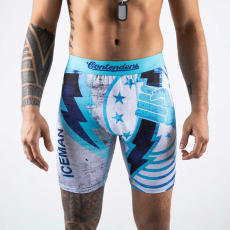 Top Gun Ice Man Brief // Blue (Small)