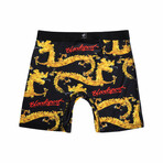 Bloodsport Kumite Gold Dragon Brief // Black (Small)