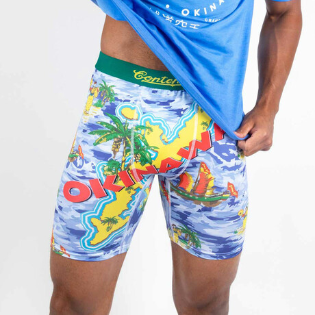Cobra Kai Okinawa Brief // Blue (Small)