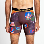 Top Gun Mitchell Brief // Brown (Small)