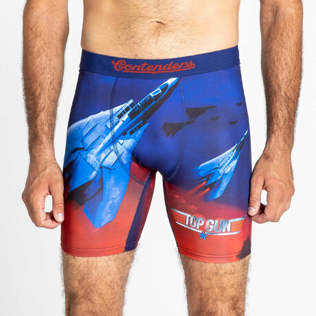 Top Gun Need 4 Speed Brief // Blue (Small)