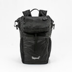 Ultima 22 // Packable Backpack + Detachable Hip Pack // Black