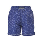 Open Waters Swim Shorts // Navy Blue (X-Small)