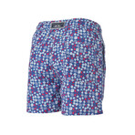 Clam Swim Shorts // Navy Blue (X-Small)
