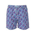 Clam Swim Shorts // Navy Blue (X-Small)