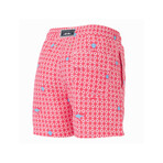 Origamix Swim Shorts // Pink (X-Small)