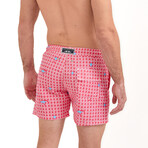 Origamix Swim Shorts // Pink (X-Small)
