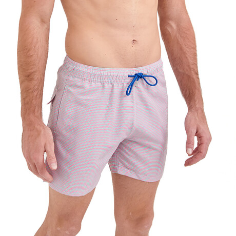 Ducklings Swim Shorts // Pink (X-Small)