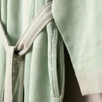Karya Peshtemal Bathrobe // Mint (Small/Medium)