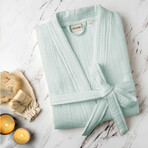 Kimono Muslin Bathrobe // Mint (Small/Medium)