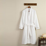 Aura Bathrobe // Off White (Small/Medium)