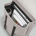 Splash Backpack + 16" Laptop Pocket // Taupe + Black
