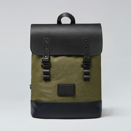 Praper Backpack // Olive + Brown