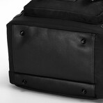 Biten Backpack // Black + Black