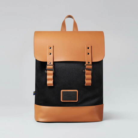 Praper Backpack // Black + Brown