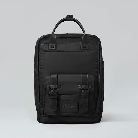 Biten Backpack // Black + Black