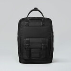 Biten Backpack // Black + Black