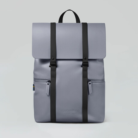 Splash Backpack // Gray + Black