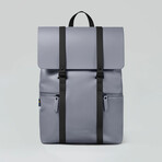 Splash Backpack // Gray + Black