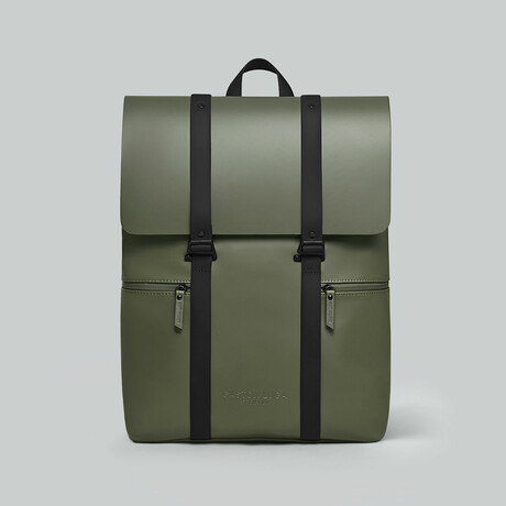 Splash Backpack + 16" Laptop Pocket // Olive + Black