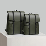 Splash Backpack + 16" Laptop Pocket // Olive + Black