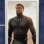 Chadwick Boseman // Black Panther // Signed + Framed 8x10 Photo Collage