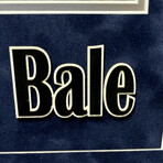 Christian Bale // Autographed "Batman" 11x14 Photo // Framed