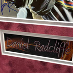 Daniel Radcliffe // Signed "Harry Potter" 8x10 Photo  w/ Wand // Framed