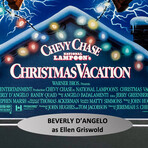 Beverly D'Angelo // Signed "Christmas Vacation" Movie Poster // Framed