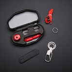 Small Cizor Kit // Black + Red