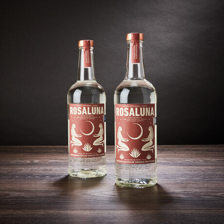 Rosaluna // Mezcal Joven Espadín // Set of 2 // 750 ml Each